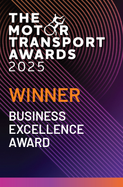Winner of the Motor Transport Award for Business Excellence 2025