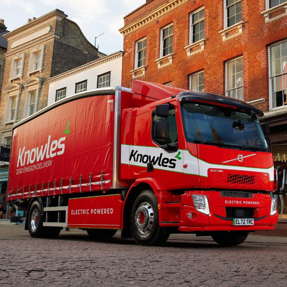 Knowles first electric truck